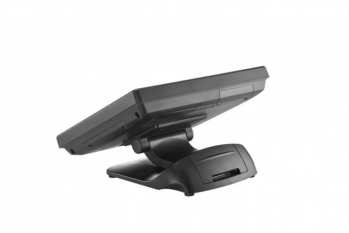 Сенсорный терминал Posiflex PS-3615Q черный (15" P-CAP, Intel Celeron J3455, SSD 128 GB, 4 GB DDR3L), без MSR, без ОС.