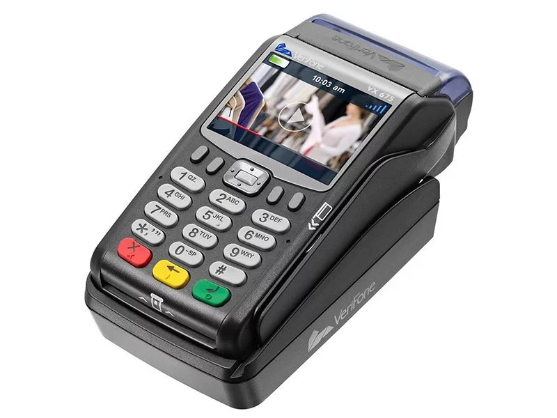 Переносной POS-терминал Verifone VX675 GPRS/CTLS 